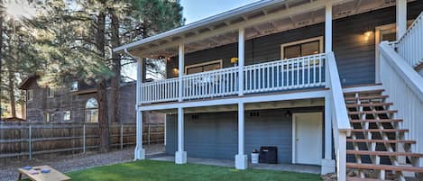 Flagstaff Vacation Rental | 4BR | 3BA | 2 Steps Required for Entry | 2,000 Sq Ft