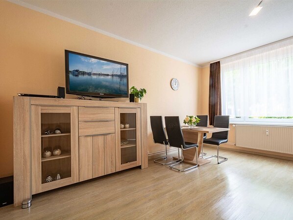 Der helle freundliche Wohnraum