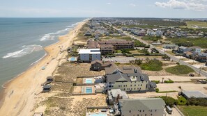 Aerial View of The Atlantic Ocean