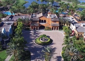 The clubhouse at Paseo - theater, cafe, spa and workout rooms