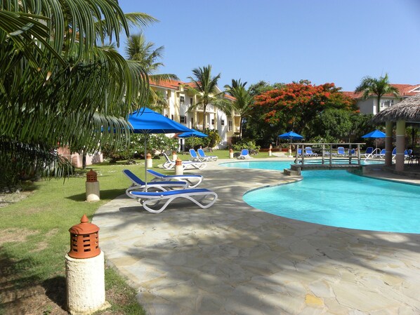 One of the nicest swimming pools in Cabarete!
