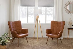 You’ll love this reading corner which has plenty of natural light