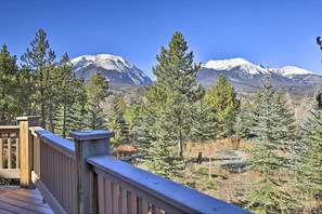 Furnished Deck | Mountain Views
