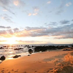 Sunset on Keawakapu Beach