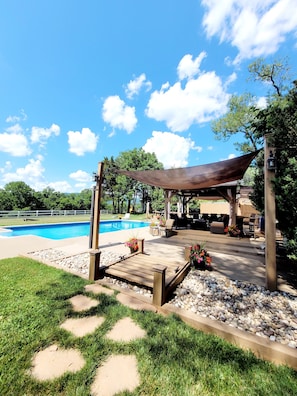 Cottage 50 feet from pool area