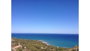 Vue sur la plage/l’océan