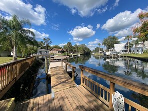 Deck and floating dock