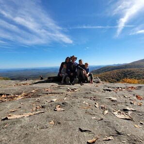 Enjoy hiking at Grandfather mountain and many overlooks