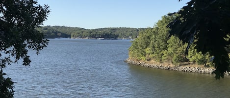 Beautiful main channel view from upper deck