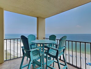 Gulf Front Balcony View