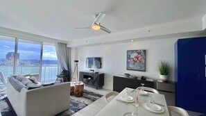 Dining and living room