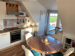 Unser Haus am Deich - Wohnung Meerblick