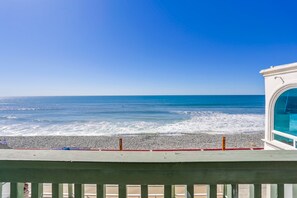 view from balcony