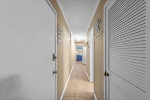 Walk down the hall and begin your oceanfront vacation.