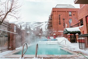 Heated Outdoor Pool with Ski Run Views!