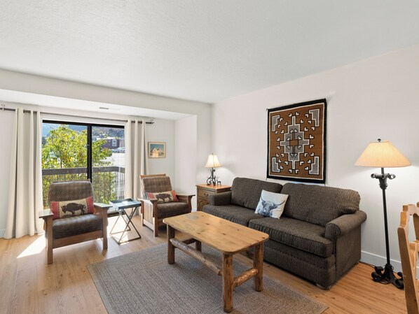 Living Area with Sleeper Sofa