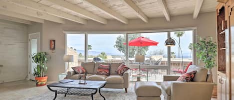 Tucson Vacation Rental | Studio | 1BA | 750 Sq Ft | 1 Step Up to Enter