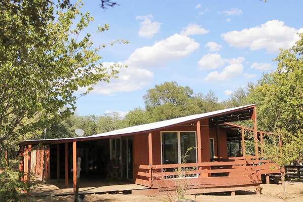 Front View of Cabin 1
