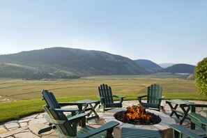 Valley view from patio