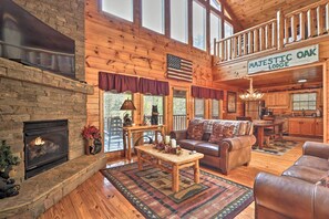 Living Room | Main Floor | Stairs Required for Full Indoor Access