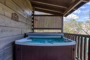 Bear Hug's bubbling hot tub