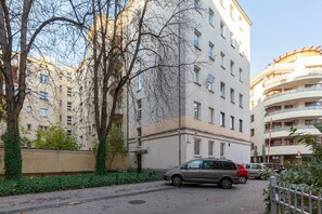 The building is located in the strict center of the capital.