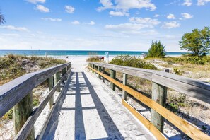 Beach Access Path Across the Street