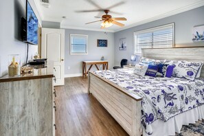 Master Bedroom with TV