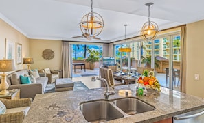 Kitchen view/living room