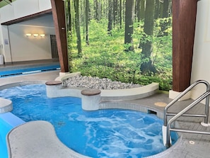Shared Amenity at Spa at the Woods building, hours vary depending on the day and time of year.