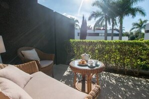 Perfect place to enjoy a cup of coffee or glass of wine