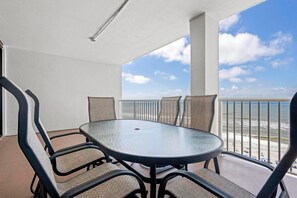 Private balcony