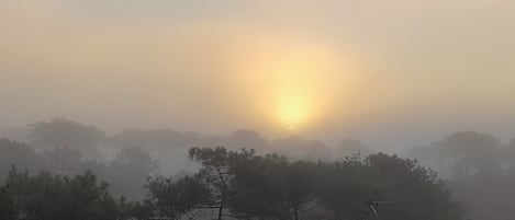 Lever du soleil depuis le balcon