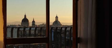 View From the rooms with balcony