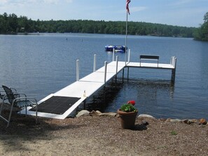 40 ft. Dock with 8' x 14'  "L" Shaped Seating Area