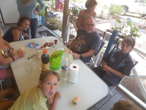 Outdoor dining
