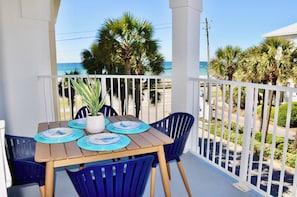 Gorgeous corner unit with extra large patio.
