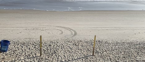 Beach access reserved for the Oceanwalk complex