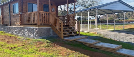 Front of Cabin 10