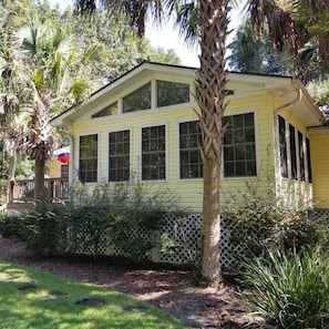 Outside sunroom