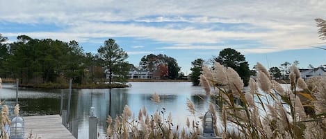 Dock for crabbing or watching wildlife