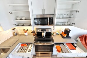 Fully Stocked Kitchen