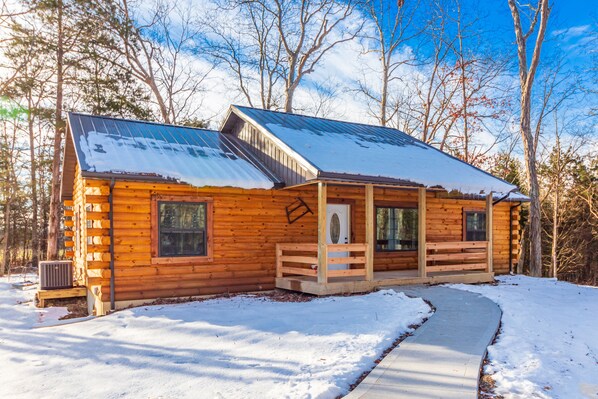 Real authentic log cabin