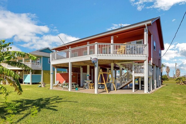 Grass, Play Area, Playground, Porch, Patio