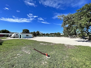 Area will be fenced off for trailer parking