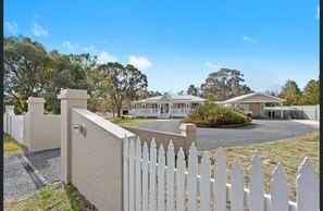 White Haven’s quaint white picket fence 