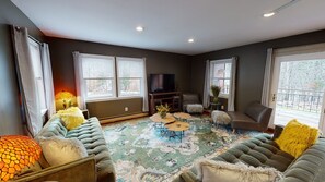 Living Room large windows