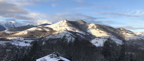 Vue depuis le chalet.