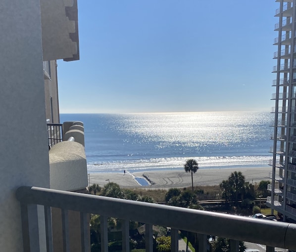 Enjoy the Ocean Views from your Balcony.