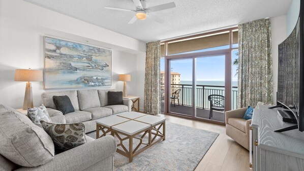 Living Room with Access to Balcony.